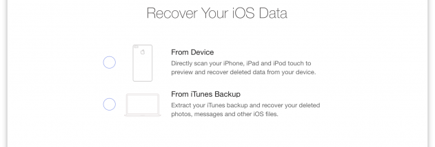 Omni Recover for Windows screenshot