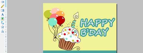 Online Birthday Card screenshot