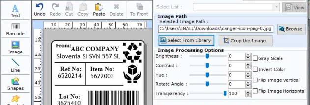 Online EAN-8 Barcode Generator screenshot