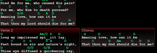 OpenChords screenshot