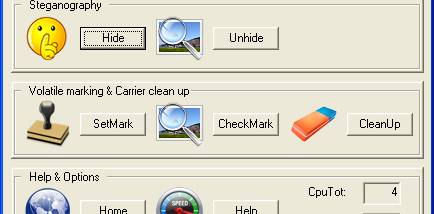 OpenPuff Steganography & Watermarking screenshot