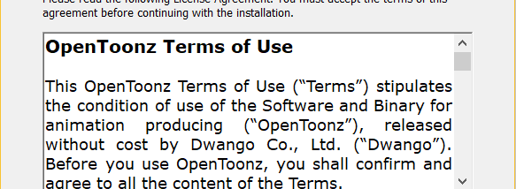 OpenToonz screenshot