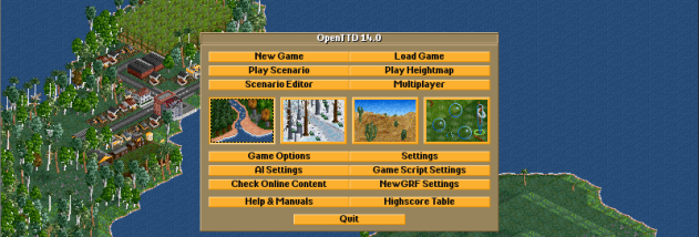 OpenTTD Portable screenshot