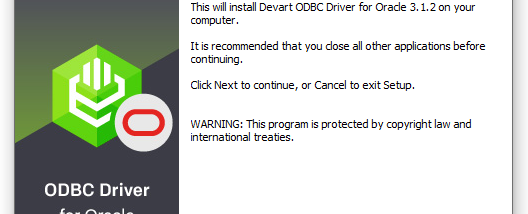 Devart ODBC Driver for Oracle screenshot