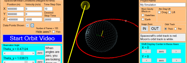 Orbit Simulator screenshot