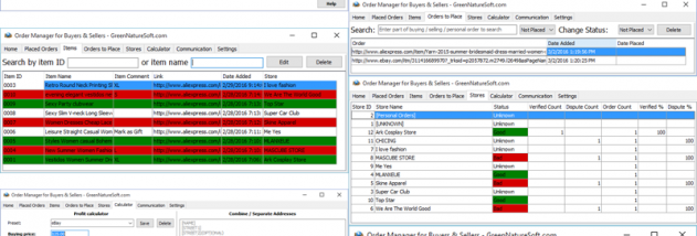 Order Manager for Buyers and Sellers screenshot