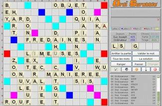 Ordi Mots scrabble game screenshot