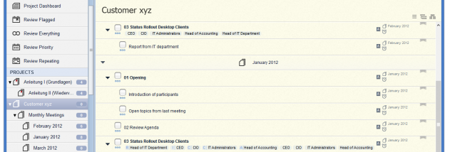 Organize:Me screenshot