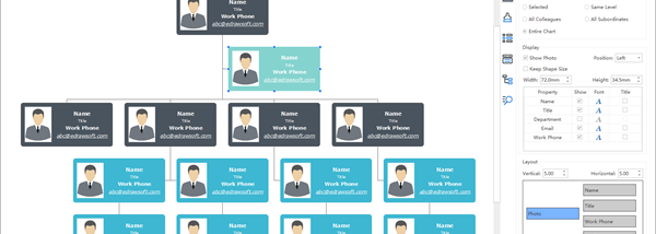 OrgCharting screenshot