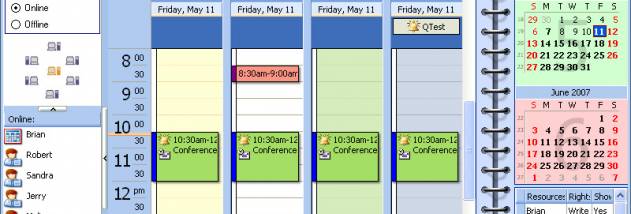 OrgScheduler LAN screenshot