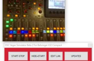 OSC Vegas Simulator screenshot