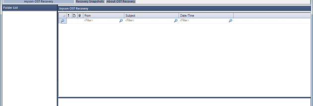 OST Recovery for Windows screenshot