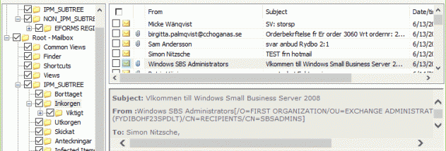 OST to PST screenshot