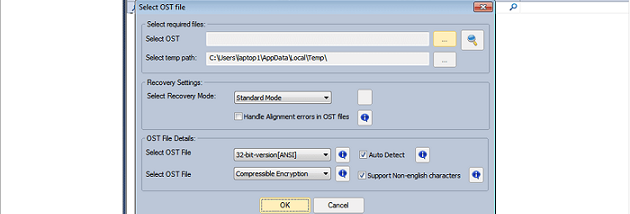 OST Viewer screenshot