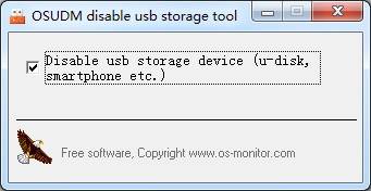 OSUDM Disable USB Storage Tool screenshot
