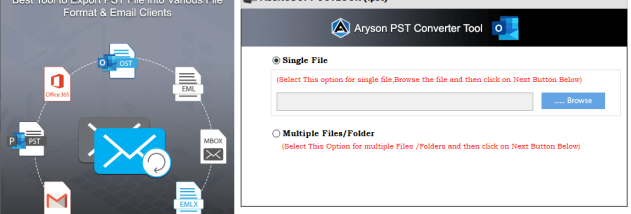Outlook Converter for Windows screenshot