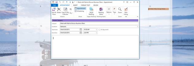 Outlook on the Desktop screenshot
