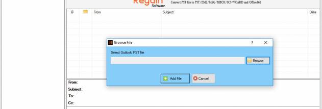 Outlook PST Converter Tool screenshot