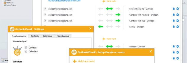 Outlook4Gmail screenshot