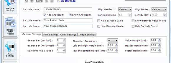 Packaging Distribution Barcode Download screenshot