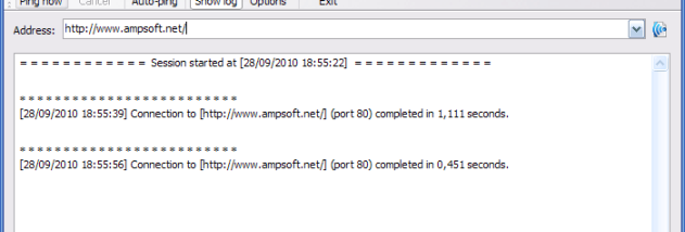PagePing Portable screenshot