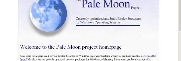 Pale Moon Portable x64 screenshot