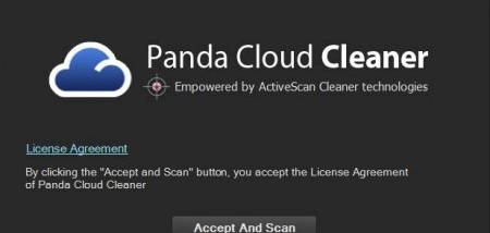 Panda Cloud Cleaner screenshot