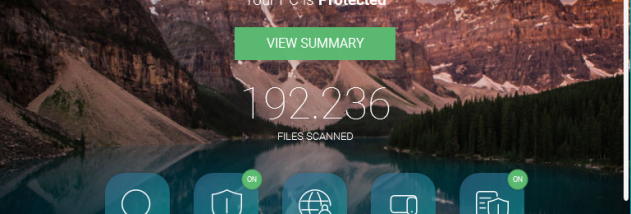Panda Dome Advanced Antivirus screenshot