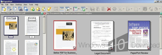 PaperPort Professional screenshot