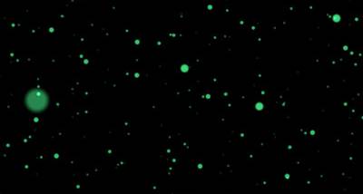 Particles 3D Screensaver screenshot