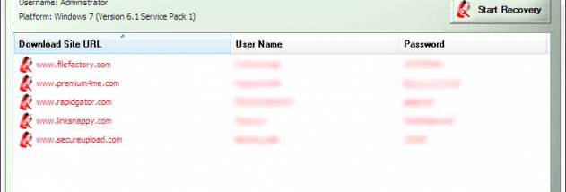 Password Decryptor for Mipony screenshot