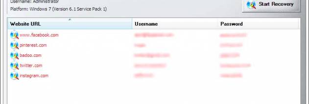 Password Decryptor for Safari screenshot