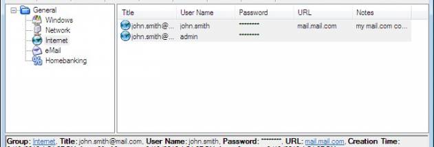 Password Sentinel screenshot