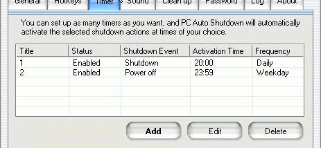 PC Auto Shutdown screenshot