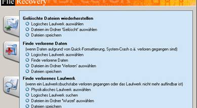 PC Inspector File Recovery screenshot