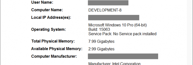 PCFerret Pro screenshot