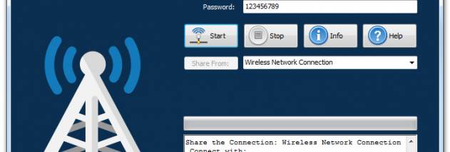 PCTuneUp Free WiFi Hotspot Creator screenshot