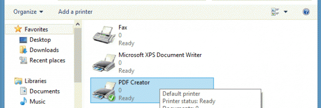 PDF Creator Windows UWP screenshot