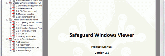 Safeguard Secure PDF File Viewer screenshot
