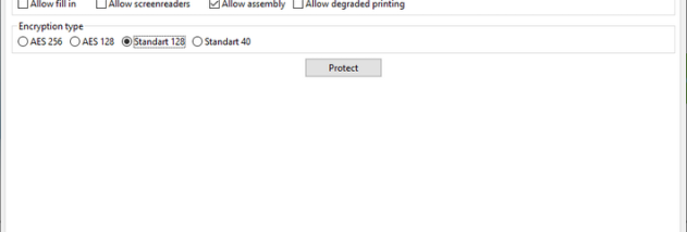 PDF Password Protect Free screenshot