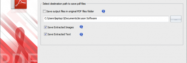 PDF Recovery Tool screenshot