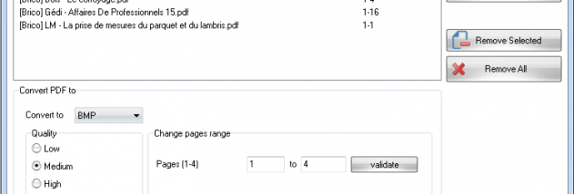 PDF to Images Converter screenshot