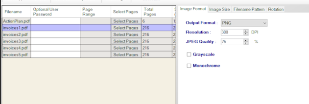 PDF To JPG Expert screenshot