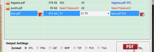 PDF to JPG screenshot