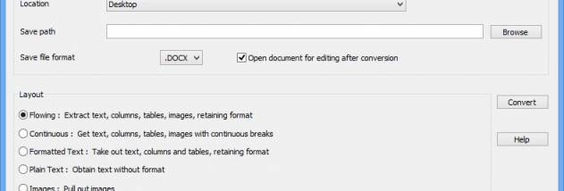 PDF to Word Converter Pro Two-in-One screenshot
