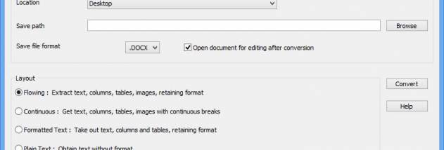 PDF to Word Converter Two-in-One screenshot