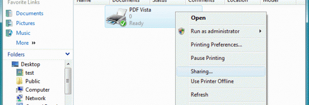 PDF Vista Server screenshot