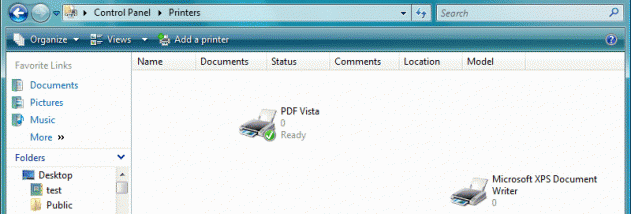 PDF Vista screenshot
