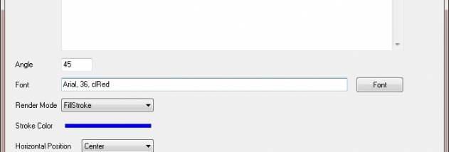PDF Watermark Creator screenshot
