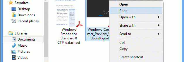 PDF2Printer screenshot
